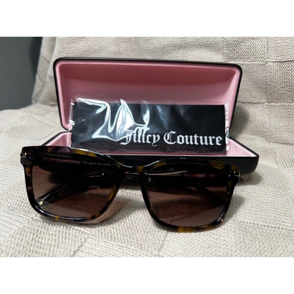 NEW Designer Juicy Couture JU 624/S Tortoise & Gold Accent Sunglasses main image 9